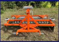 Erpice per sabbie silicee - disponibile con rullo da 2 e 1,5 m.